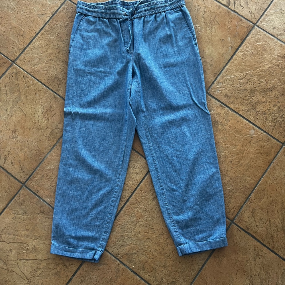 I Crew linen pants